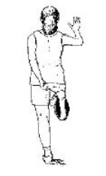 Estiramiento del cuádriceps