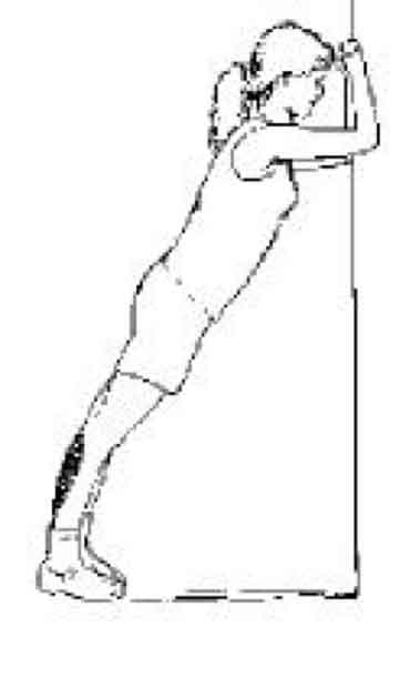 Estiramiento de la pantorrilla